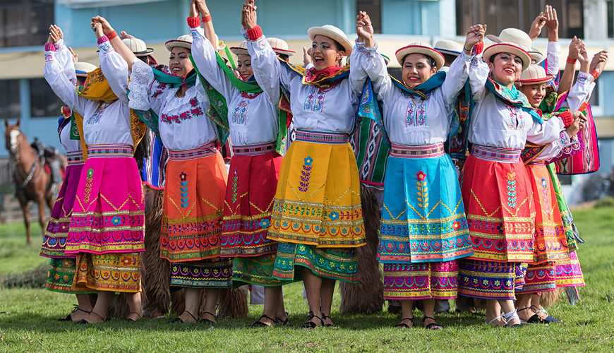 Quechua women from Ecuador