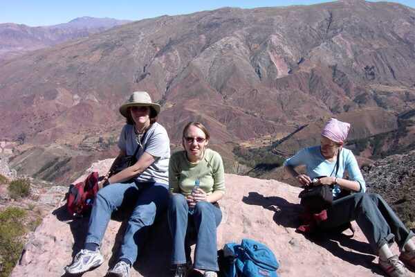 Students excursion Bolivia, Sucre